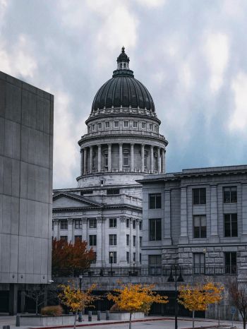 Capitol, Salt Lake City, Utah Wallpaper 1620x2160