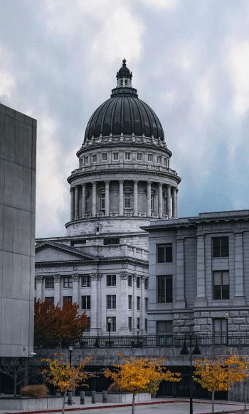 Capitol, Salt Lake City, Utah Wallpaper 1200x2000