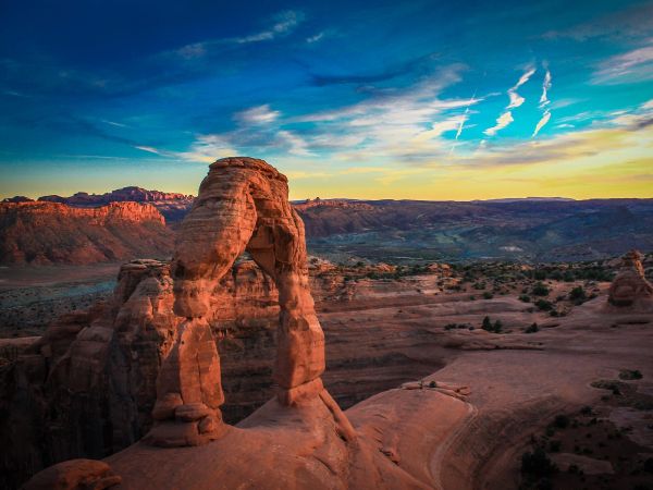 Delicate Arch, Utah, USA Wallpaper 800x600