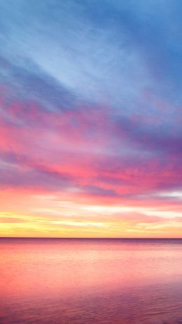 beach, sea, sunset Wallpaper 720x1280