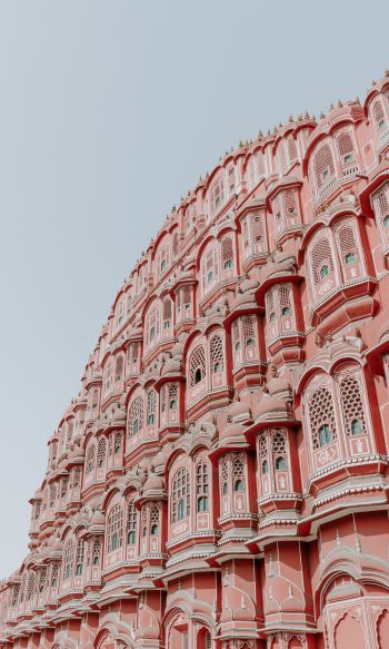 Hawa-Mahal, palace, India Wallpaper 1200x2000