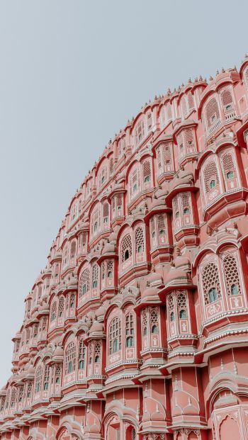 Обои 640x1136 Хава-Махал, дворец, Индия