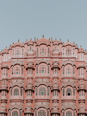 Hawa-Mahal, India, palace Wallpaper 1620x2160