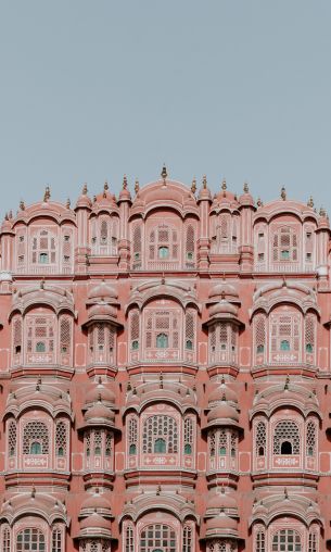 Hawa-Mahal, India, palace Wallpaper 1200x2000