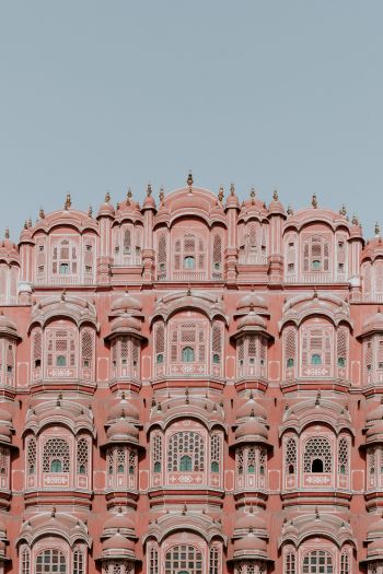 Hawa-Mahal, India, palace Wallpaper 640x960
