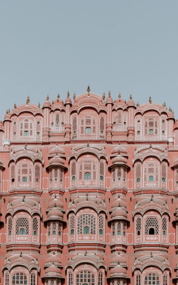 Обои 800x1280 Хава-Махал, Индия, дворец