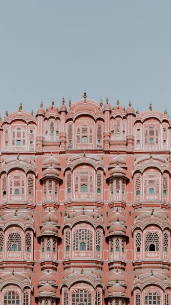 Обои 640x1136 Хава-Махал, Индия, дворец