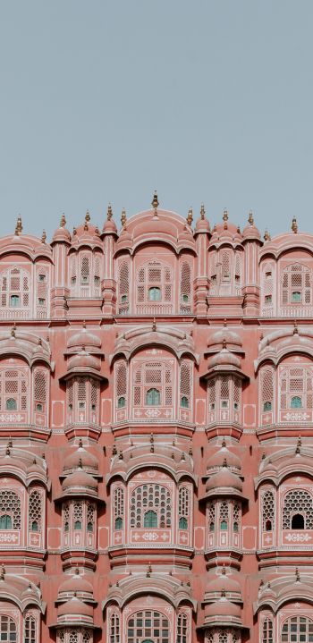 Hawa-Mahal, India, palace Wallpaper 1080x2220