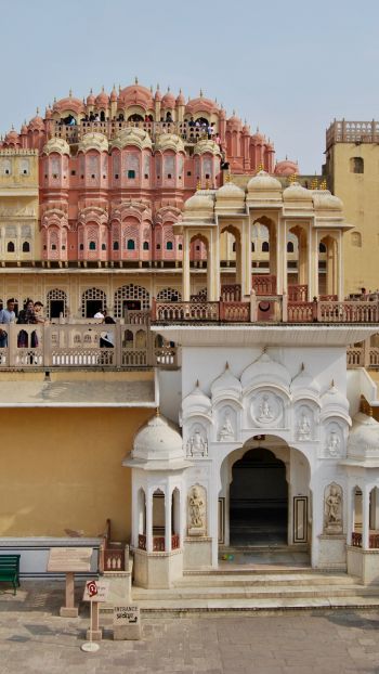 Обои 1440x2560 Хава-Махал, дворец, Индия