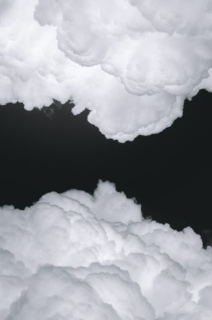 cumulus, black and white Wallpaper 3264x4928