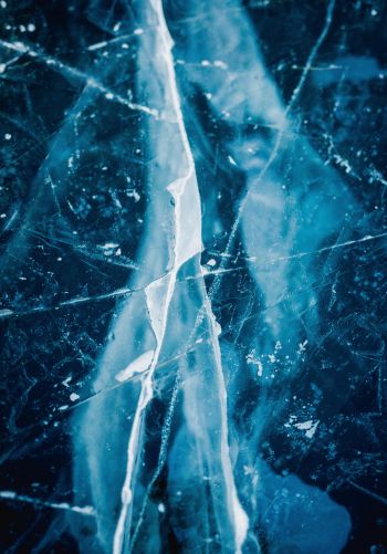 ice, blue Wallpaper 1668x2388