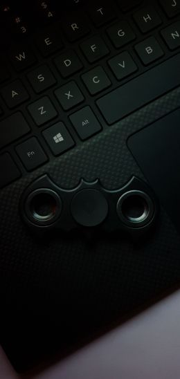 laptop, keyboard, black Wallpaper 720x1520