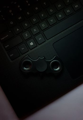 laptop, keyboard, black Wallpaper 1640x2360